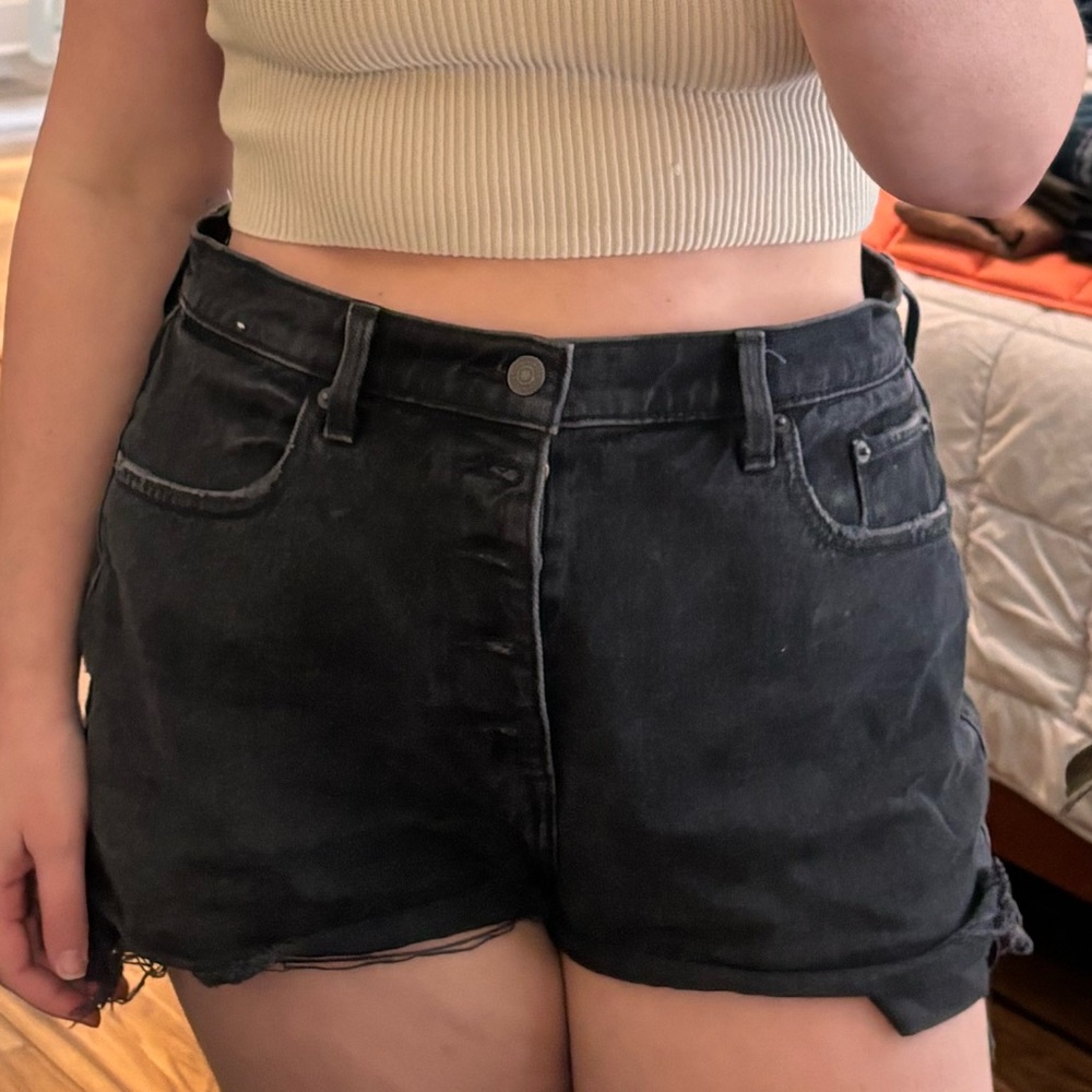 Abercrombie and fitch curve love mom short